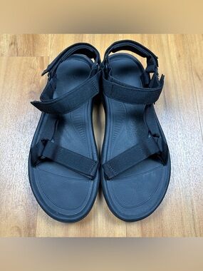 Teva Black Sport Sandals Men Size 11 Adjustable Comfort Outdoor Casual
